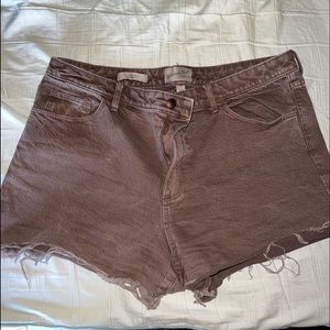 Brown universal thread shorts